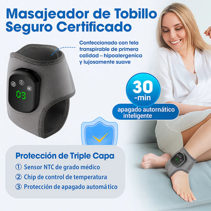 K̅ALOR™ Tobillera Termica Masajeadora