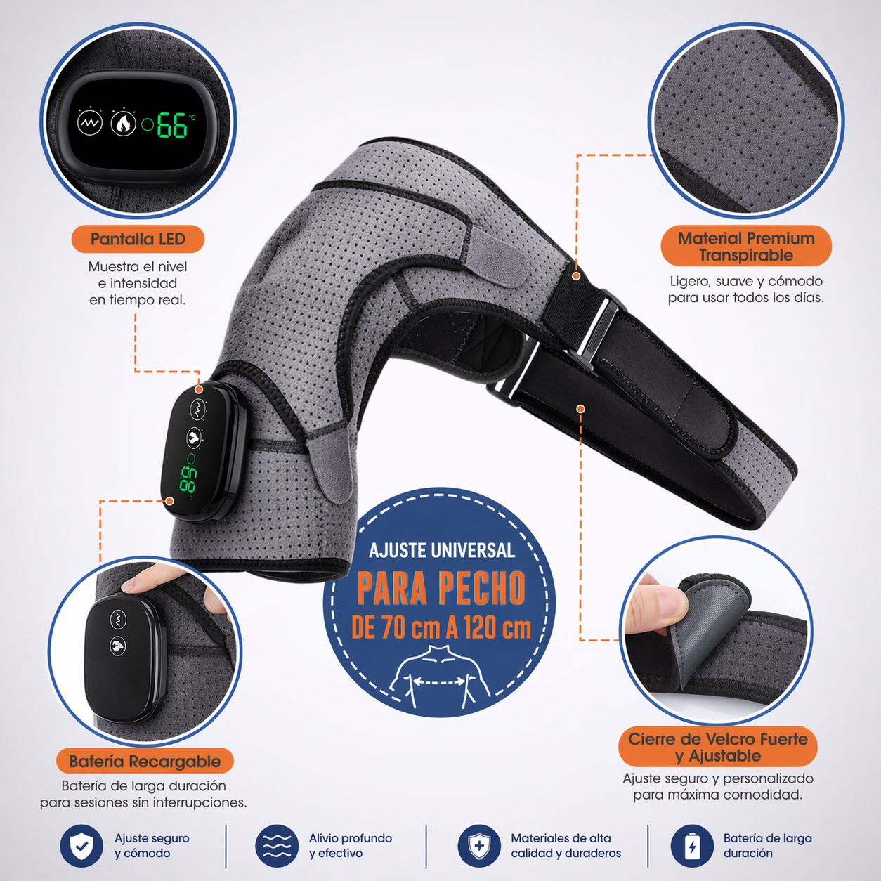 KALOR Therapie™  Intelligente Wärmemassage 3 in 1