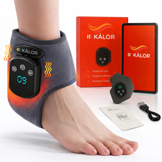 K̅ALOR™ Tobillera Termica Masajeadora